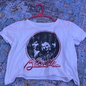 Blondie cropped shirt